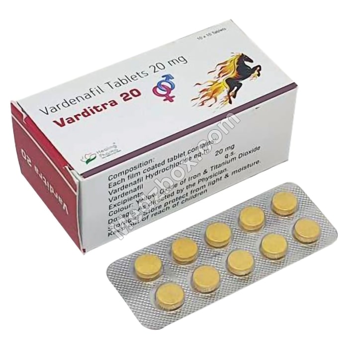 Varditra 20 Mg (Vardenafil Citrate)